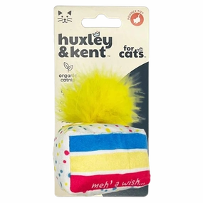 Kittybelles Plush Cat Toy Meh' A Wish Cake 4"