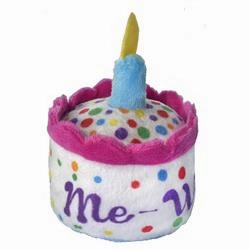 Kittybelles Plush Cat Toy Mewow Cake 3"