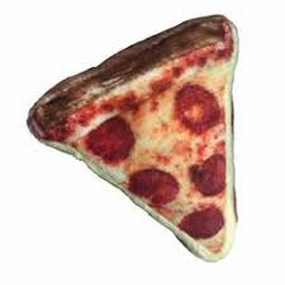 Kittybelles Plush Cat Toy Pizza 3.5"