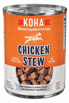Koha Chicken Stew Wet Dog Food