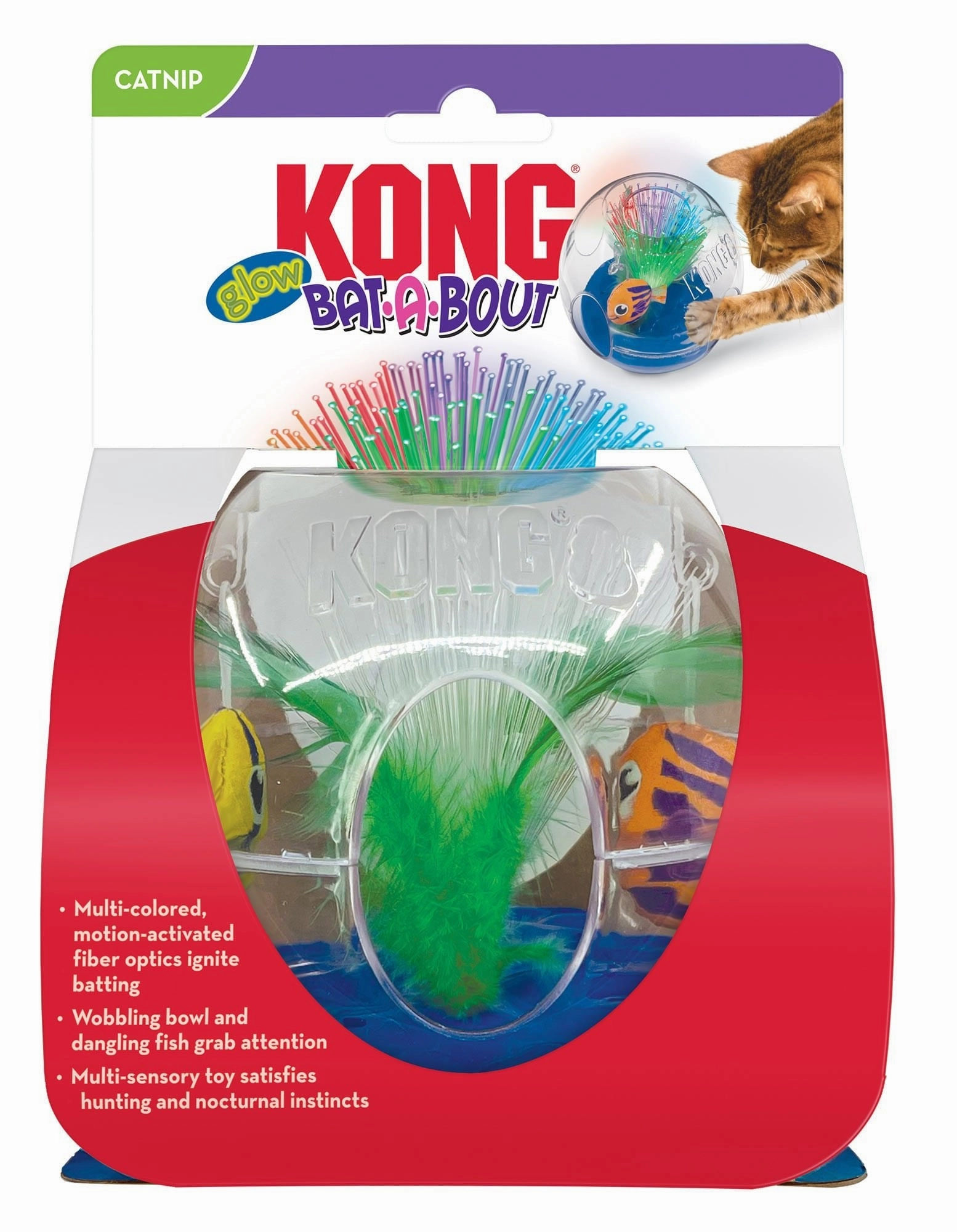 KONG Bat-A-Bout Glow Aquarium