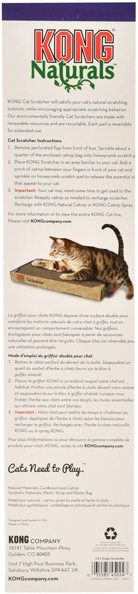KONG Naturals Cat Scratchers