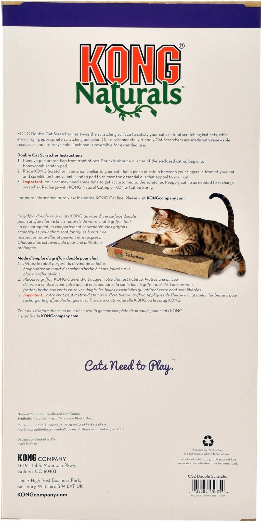 KONG Naturals Cat Scratchers