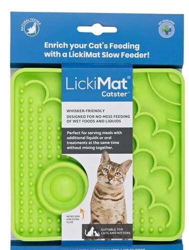 LickiMat Catster Lickmat - Green