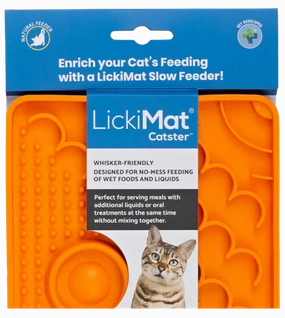 LickiMat Catster Lickmat - Orange