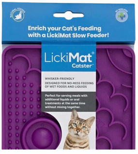 LickiMat Catster Lickmat - Purple