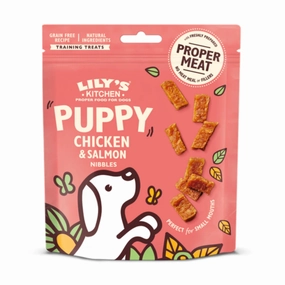Lily's Kitchen - Chicken & Salmon Nibbles Puppy Treats 70g