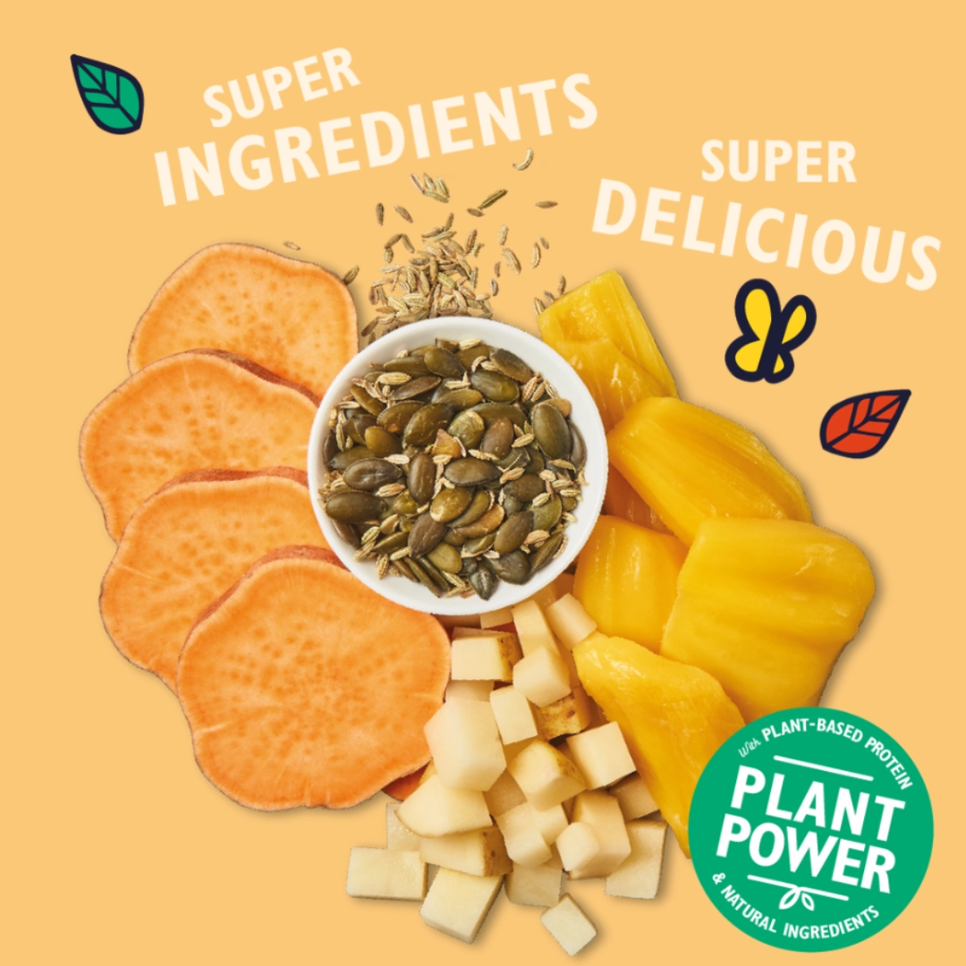 Lily's Kitchen - Succulent Sweet Potato Jerky with Jackfruit 70g