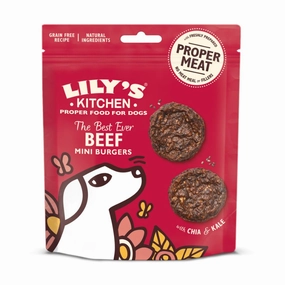 Lily's Kitchen - The Best Ever Beef Mini Burgers 70g