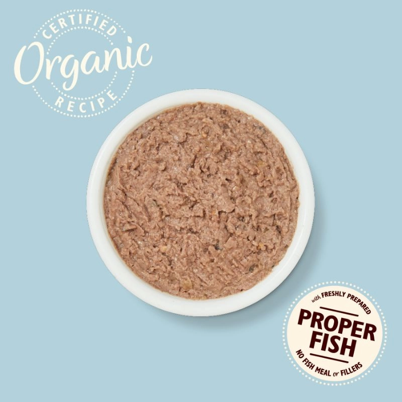 Lily's Kitchen - Wet Food For Cats - Organic Fish Pat 85g