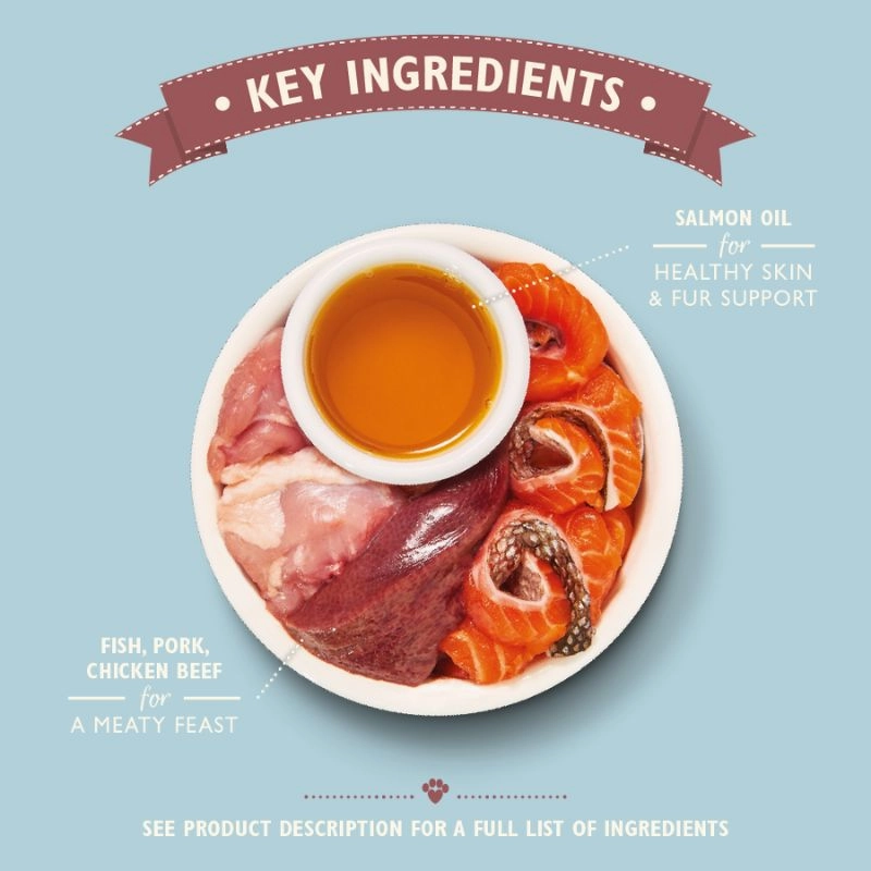 Lily's Kitchen - Wet Food For Cats - Organic Fish Pat 85g