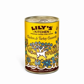 Lily's Kitchen - Wet Food For Dogs - Chicken & Turkey Casserole 400g