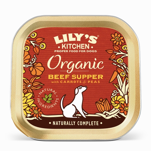 Lily's Kitchen - Wet Food For Dogs - Organic Beef Super 150g