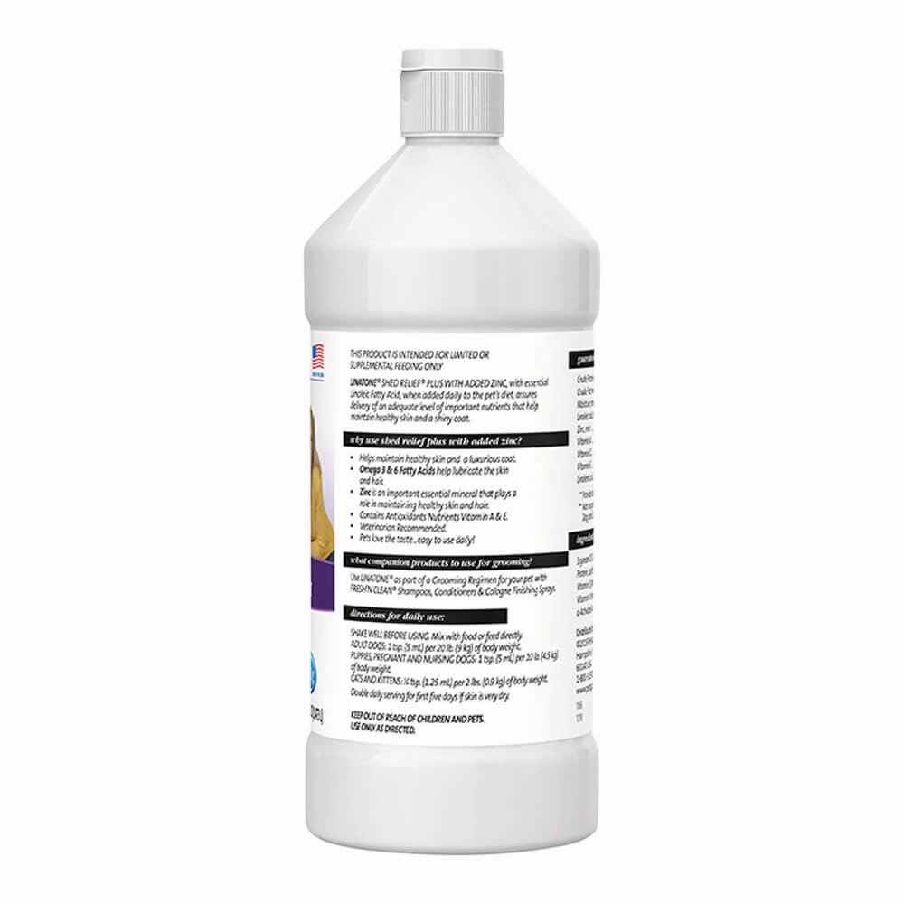 Linatone Shed Relief Plus added Zinc, 16 oz