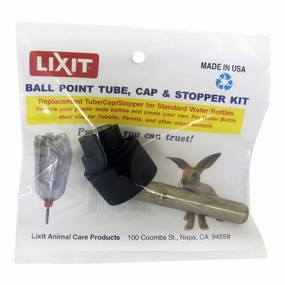 Lixit Ball Point Tube, Cap and Stopper Kit