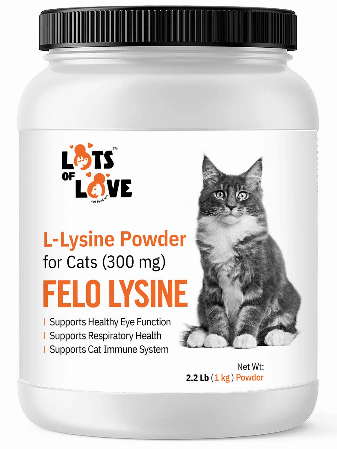 Lots of Love Fel O Lysine Powder for Cats