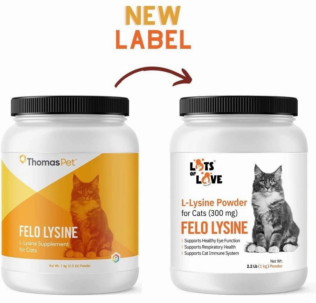 Lots of Love Fel O Lysine Powder for Cats