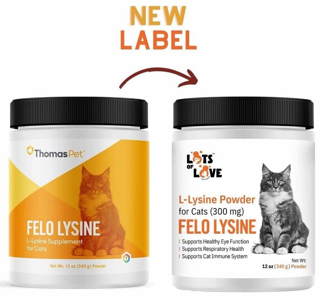 Lots of Love Fel O Lysine Powder for Cats