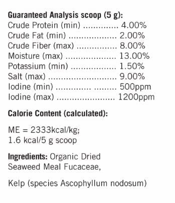 Lots of Love Sea Kelp Granular for Dogs and Cats