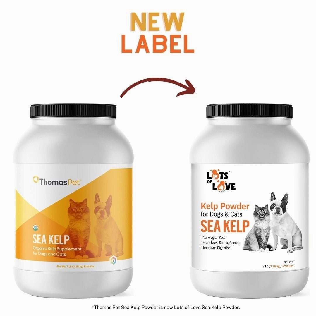 Lots of Love Sea Kelp Granular for Dogs and Cats