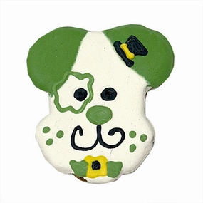 Luck of the Irish Dog Face Dog Treats