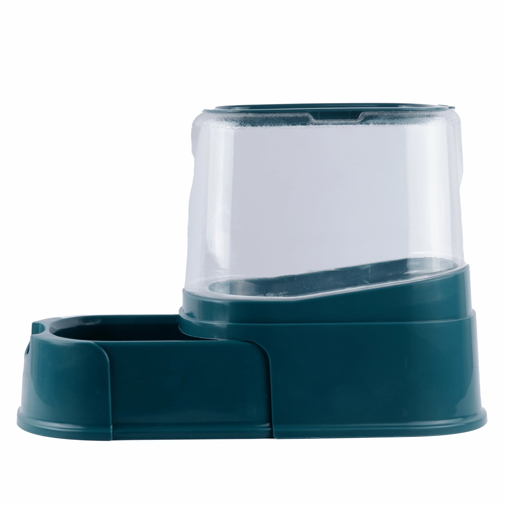 M Pets Lena Food Dispenser for Dogs & Cats (Green)
