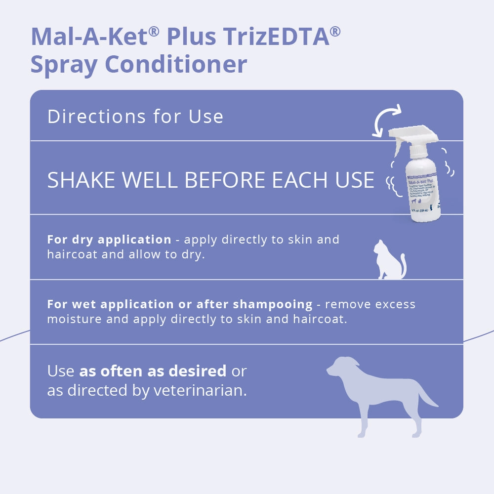 Mal-A-Ket Plus TrizEDTA Spray Conditioner, 8 oz