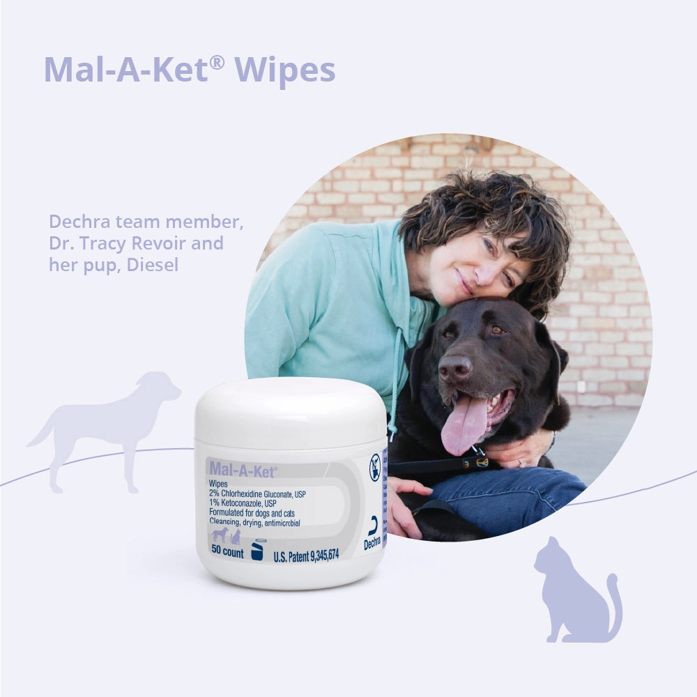 Mal-A-Ket Wipes, 2.25" Round, 50 count