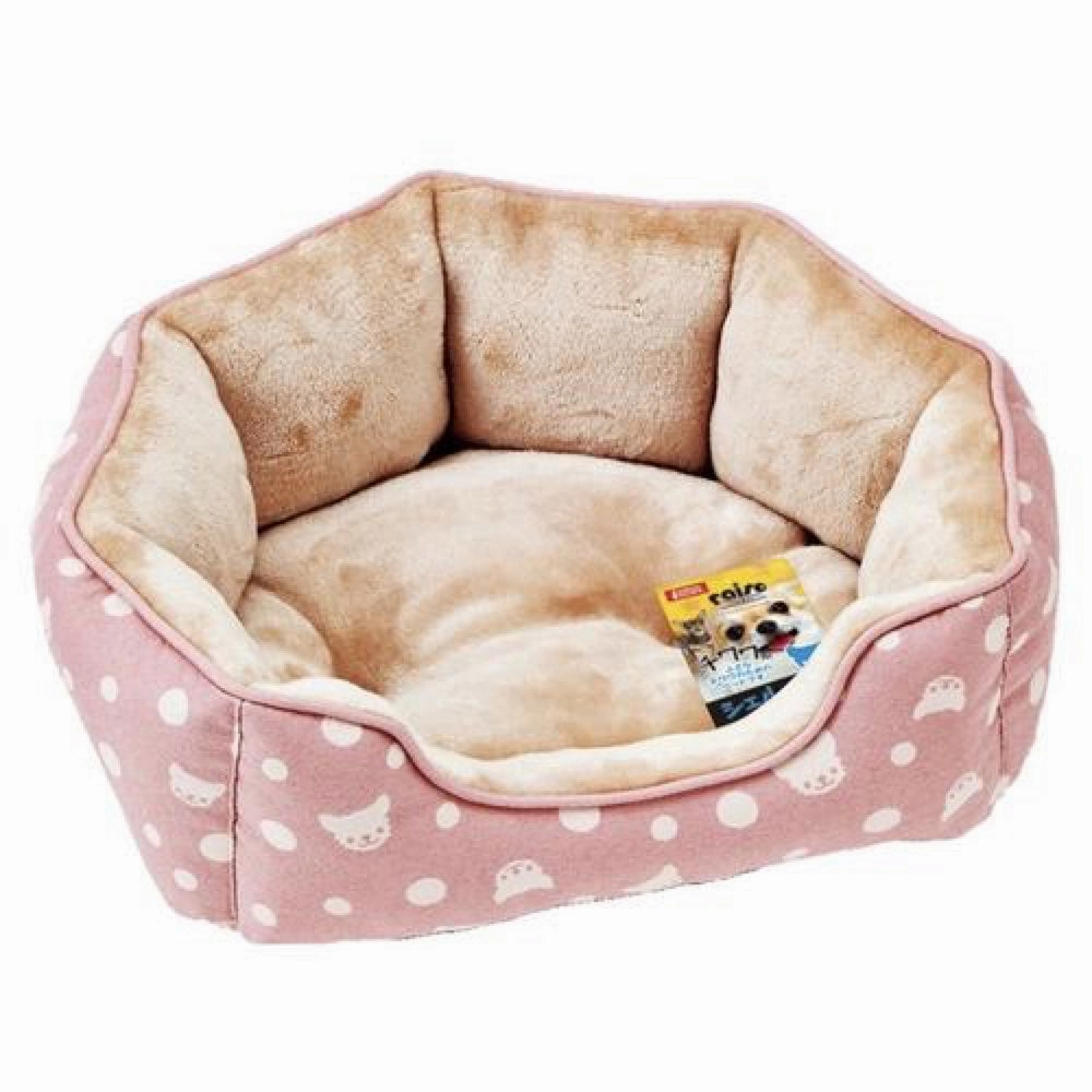 Marukan Pink Shell Dog Bed (Small)