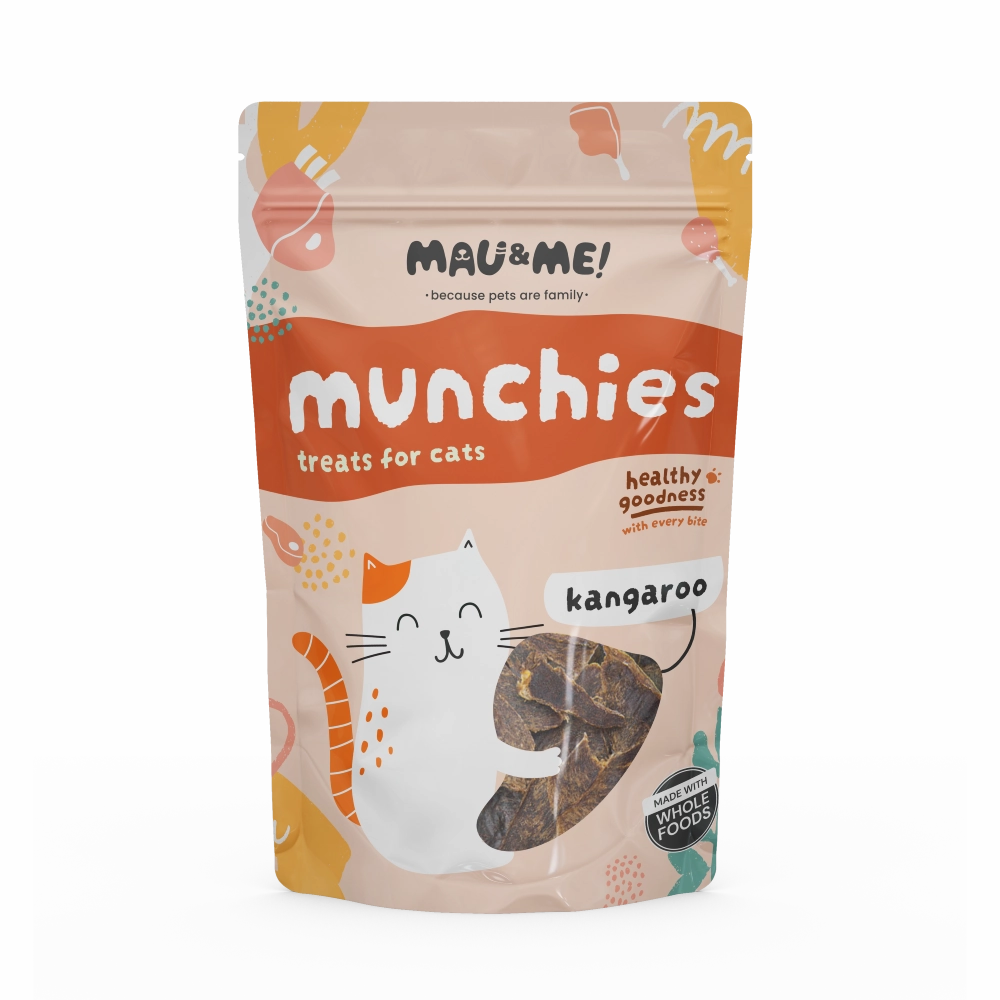 Mau&Me! Cat Treats Munchies Kangaroo 50g