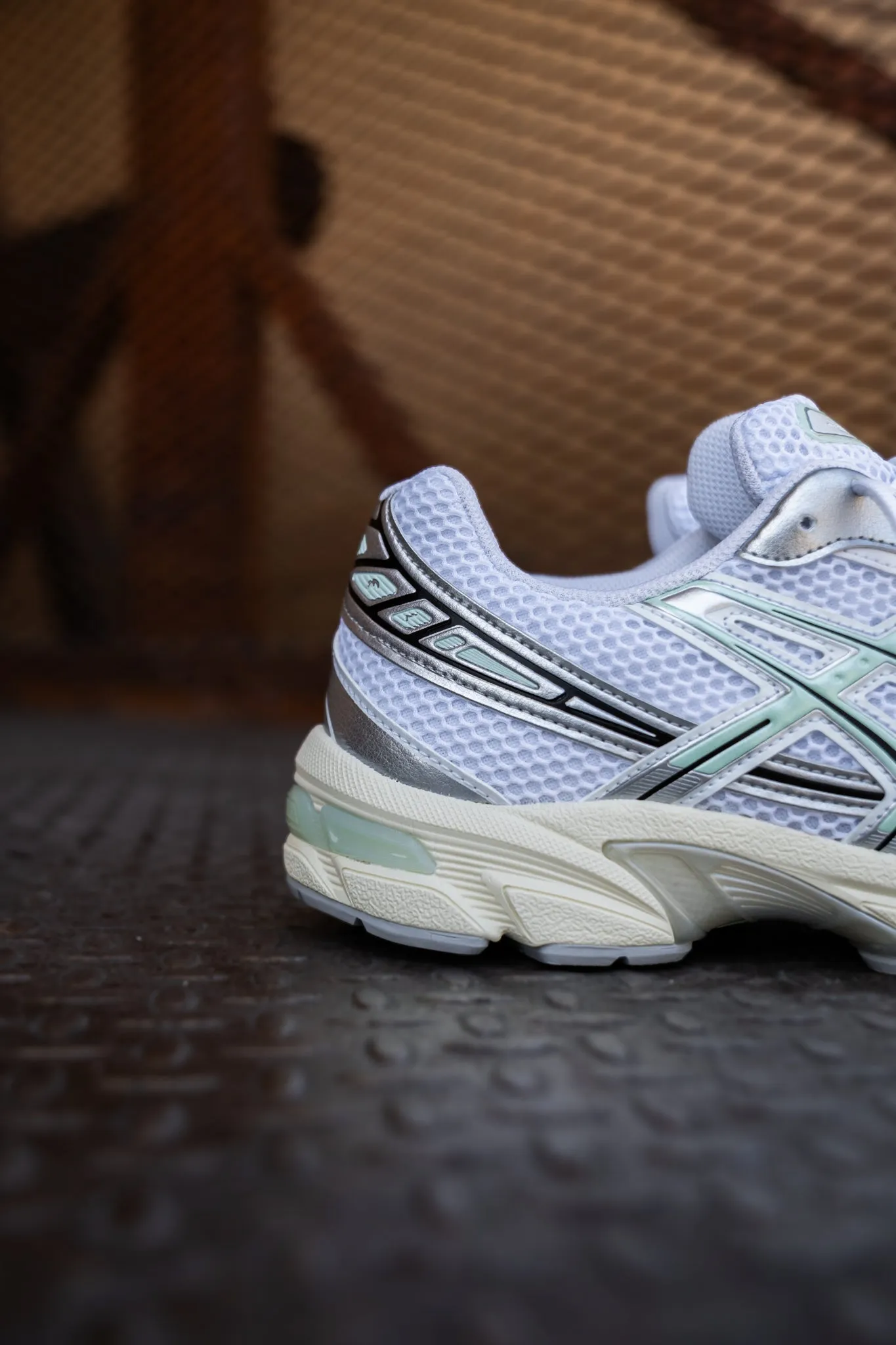 Asics Gel-1130 pour Homme (Blanc/Teinte menthe)