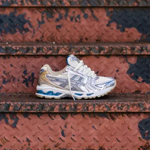 Asics Gel-Kayano 14 pour Homme (Créme/Argent Pur)