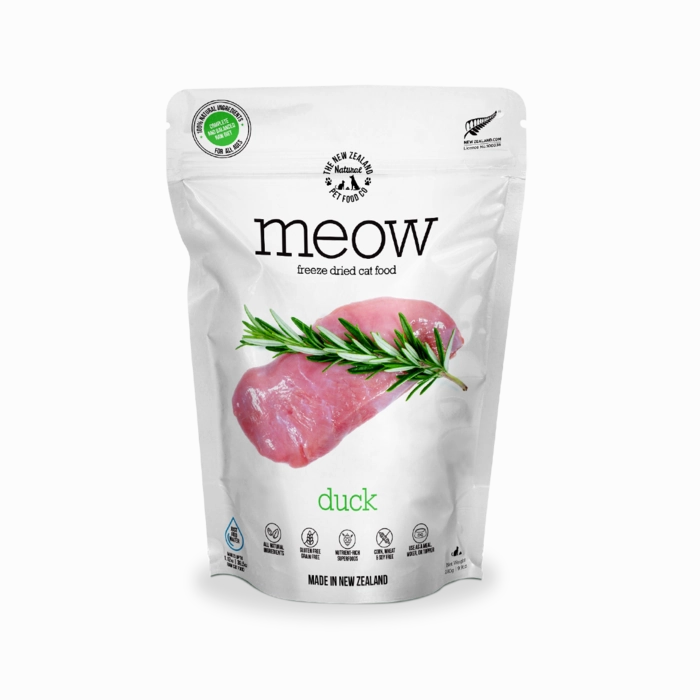 Meow Freeze-Dried Cat Food Duck 280g