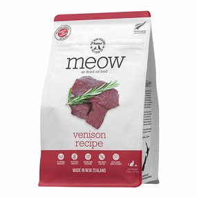 Meow Venison Air Dried Food, 26.5 oz