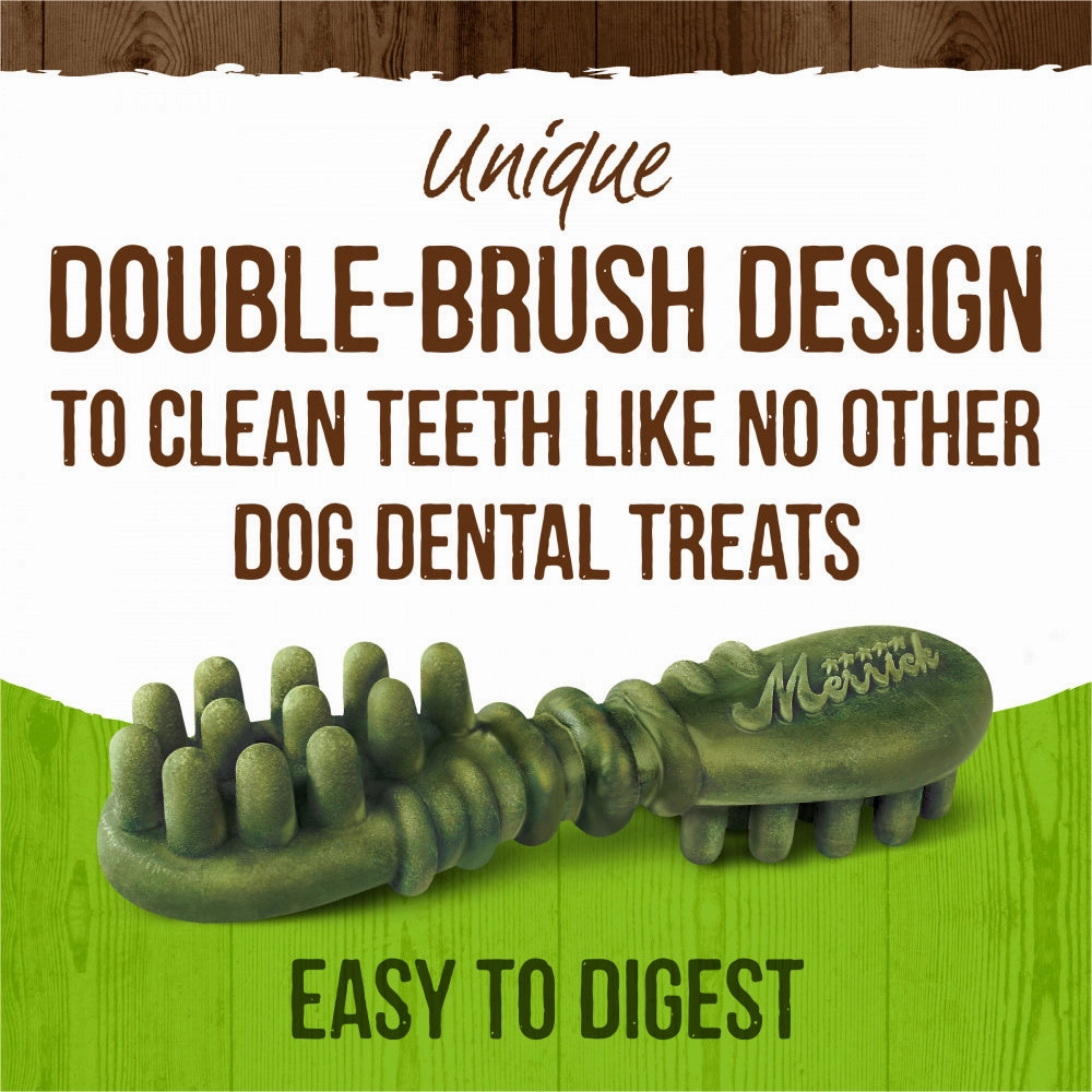 Merrick Fresh Kisses Grain Free Coconut Oil and Botanicals Medium Dental Dog Treats