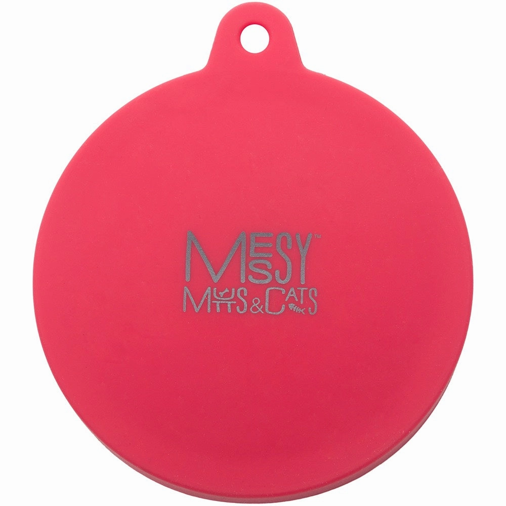 Messy Mutts & Cats Silicone Universal Cat & Dog Food Can Cover (Watermelon)