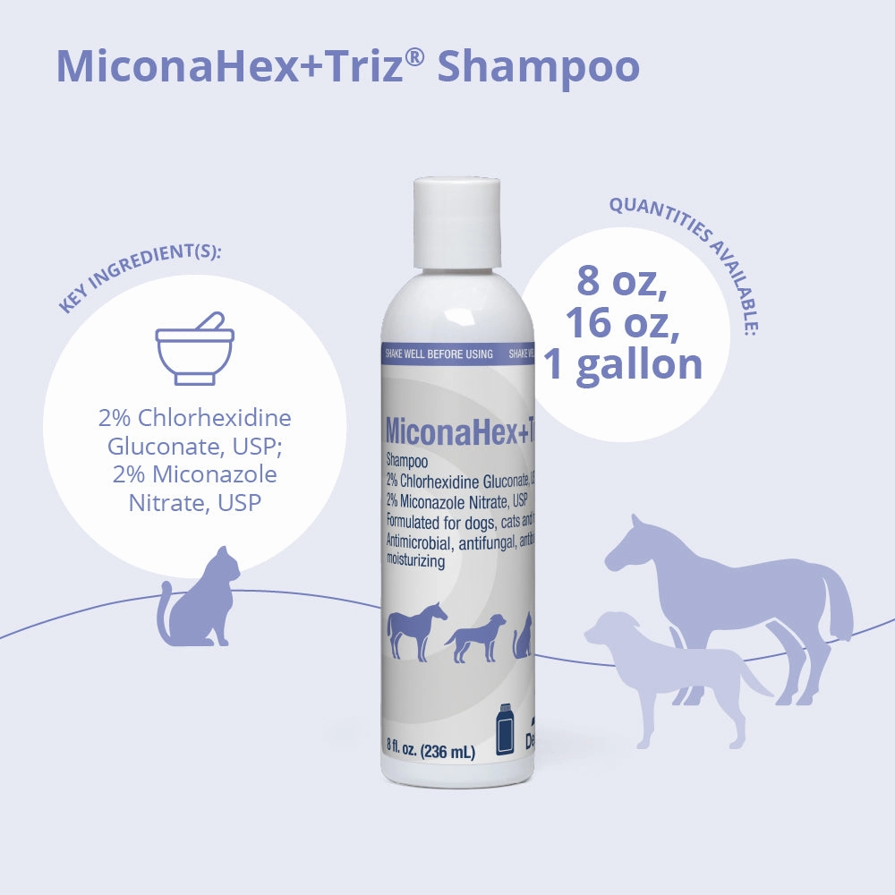 MiconaHex Triz Shampoo, 8 oz
