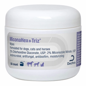 MiconaHex Triz Wipes, 2.25" round, 50 ct jar