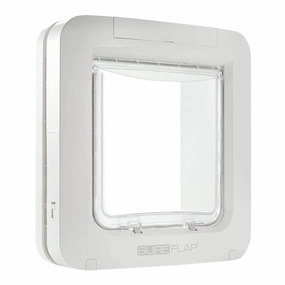 Microchip Pet Door White