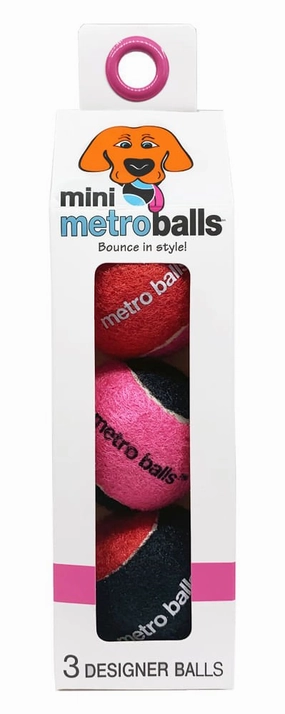 Mini Metro Balls, 3 pk