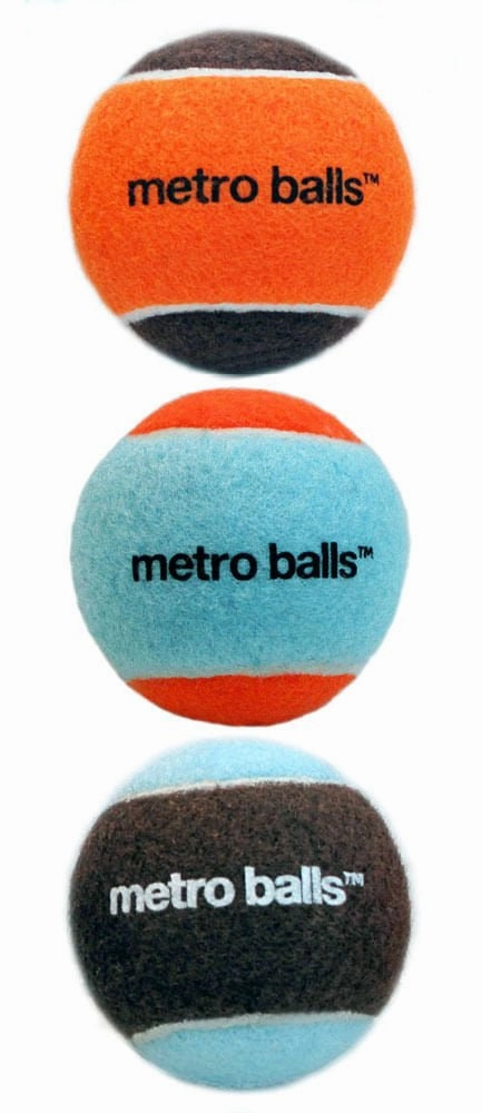 Mini Metro Balls, 3 pk