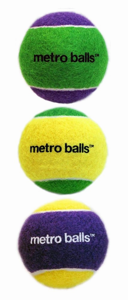 Mini Metro Balls, 3 pk