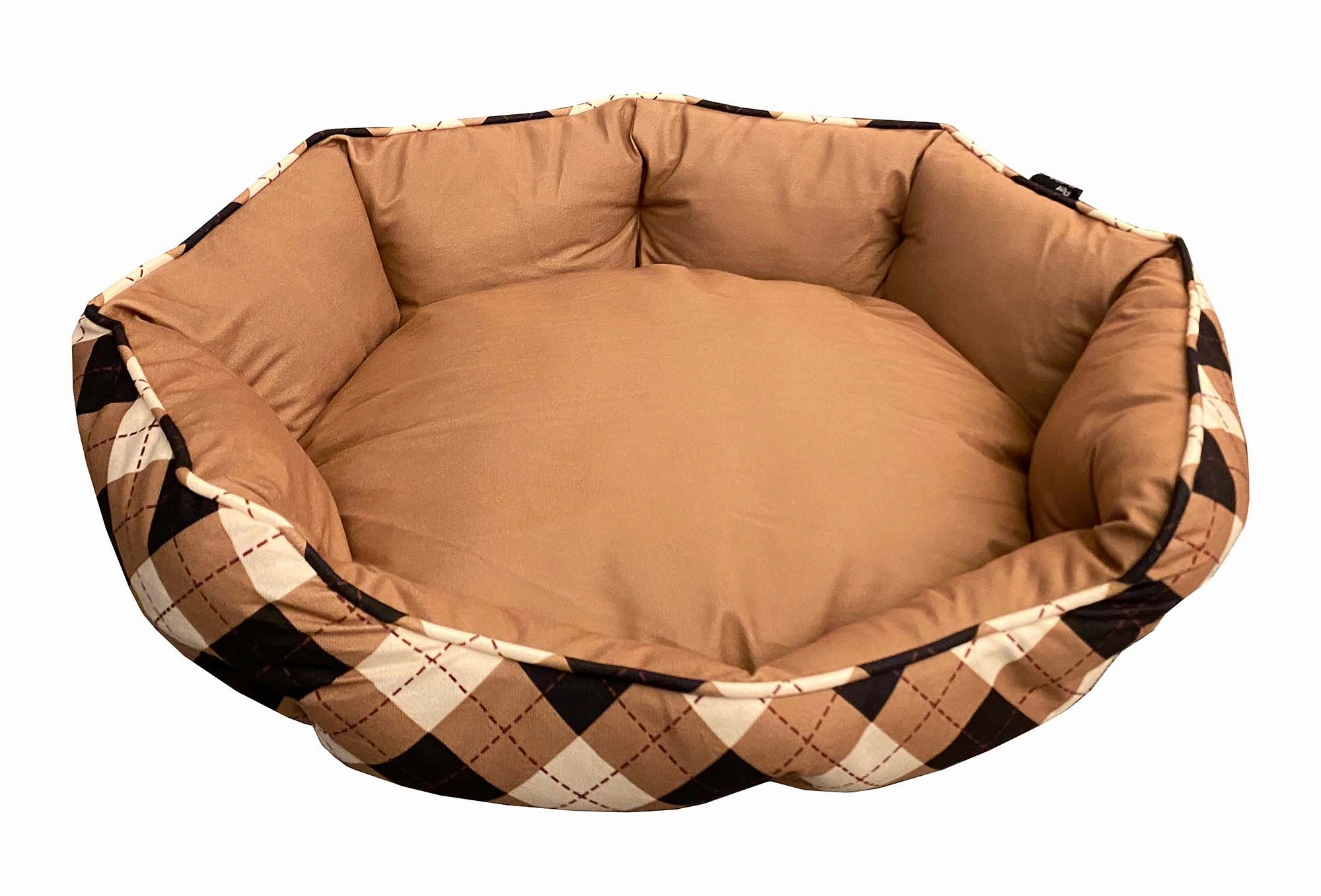 Mink Tufted Euro Bed