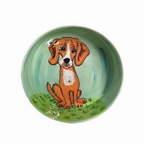 Mixed Breed 2 Dog Bowl