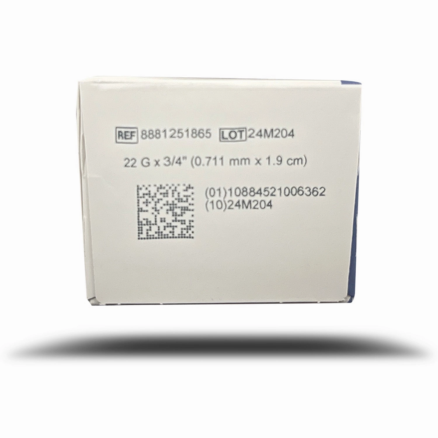 Monoject Needle, Polypropylene Hub, 100 Count