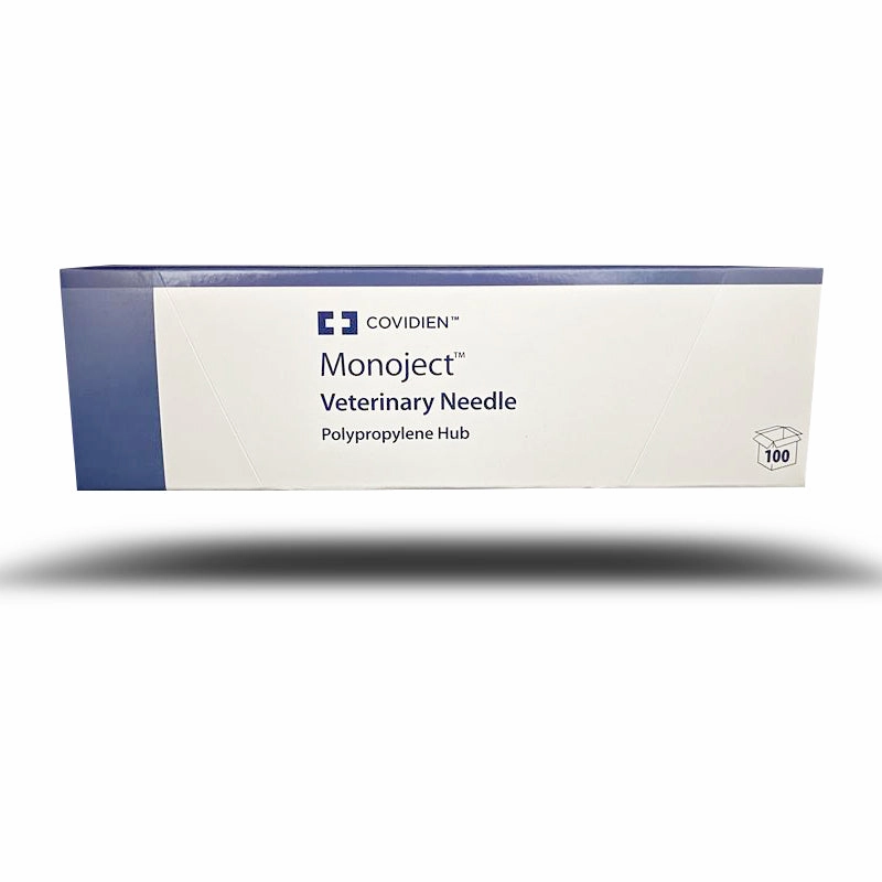 Monoject Needle, Polypropylene Hub, 100 Count