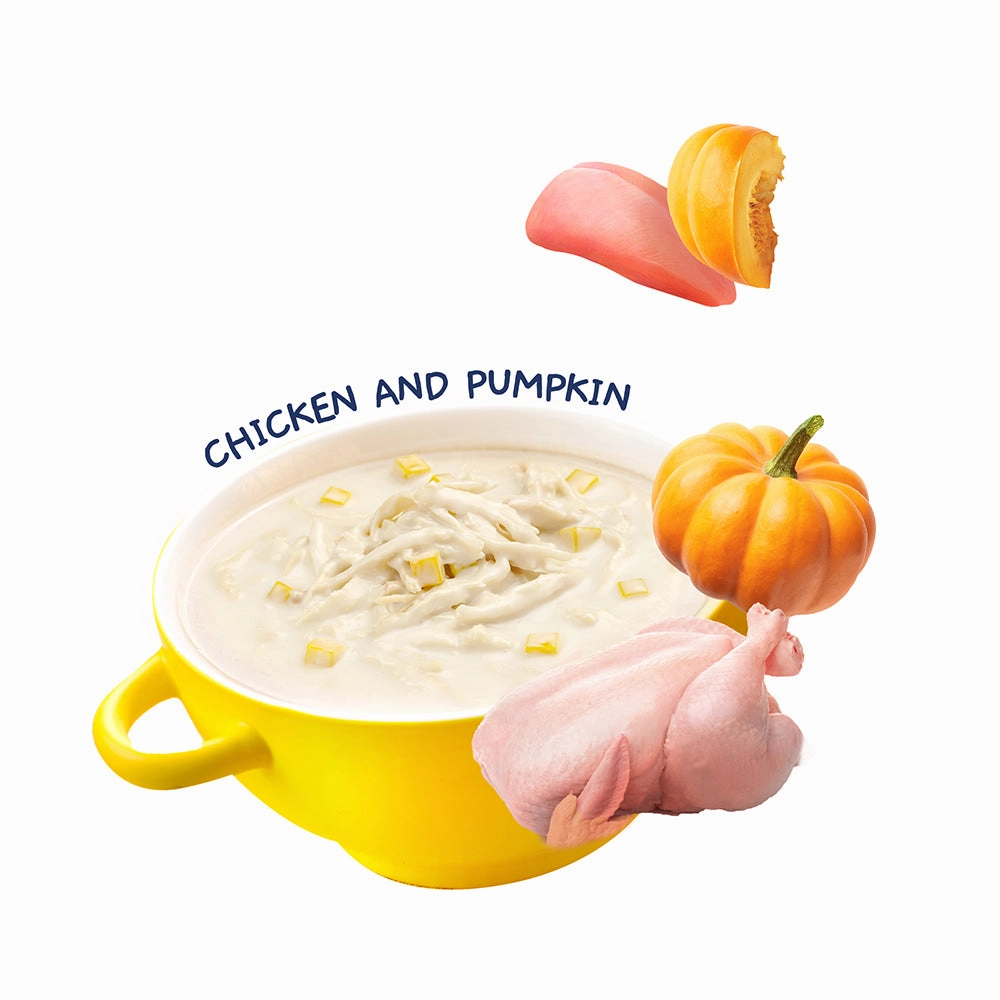 Moochie Cat Creamy Broth Chicken & Pumpkin 40g