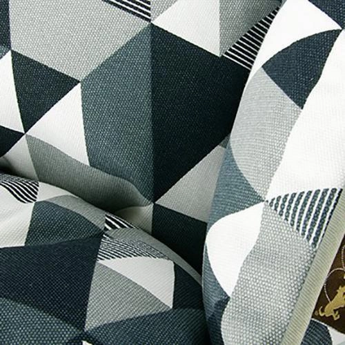 Mosaic Lounge Dog Bed Tuxedo