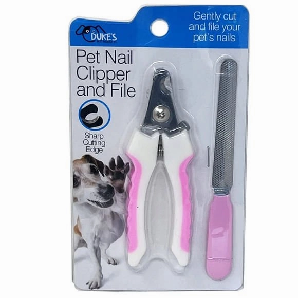 Nail Clipper and File Set, Assorted Colors
