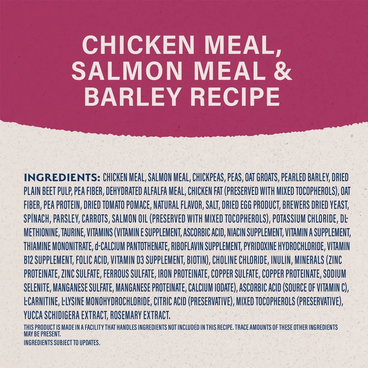 Natural Balance - Fat Dogs Recipe